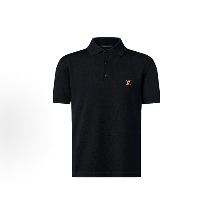 lv louis vuitton embossed monogram pocket short sleeve overshirt
